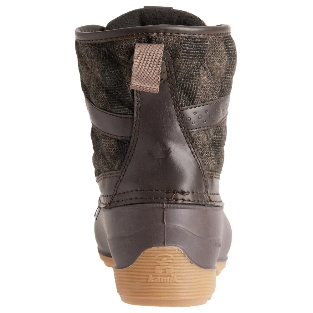 Kamik Sierra Mid Pac Winter Boots for Girls – Waterproof,‎ Insulated Snow Boot
